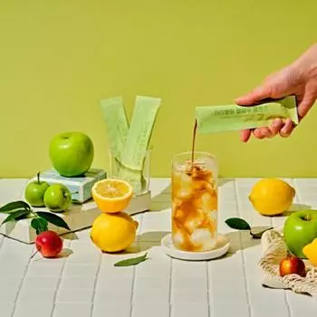 Желтый цвет Liveling Cleanse Яблочный уксус 30P Chomo для поддержания баланса тела