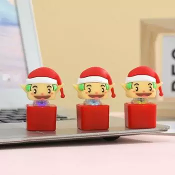 Желтый цыпленок деревянная рыбка клавиатура брелок электронный палец кнопка брелок забавные подарки Style D