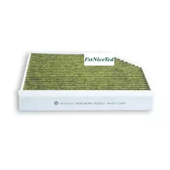 Желтый нетканый активированный уголь Автомобильный фильтр кондиционера для A4 A4L A5 Q5 PORSCH MACAN OE 8K0819439A