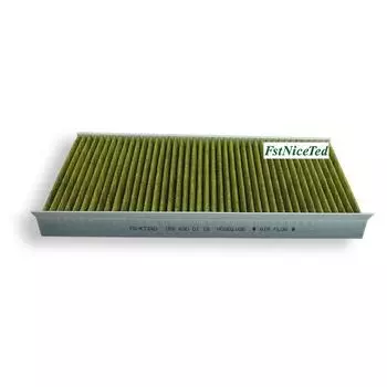 Желтый нетканый фильтр переменного тока с активированным углем для Mercedes-Benz A150/A200/B200 OE 169 830 01 18 AC Filter