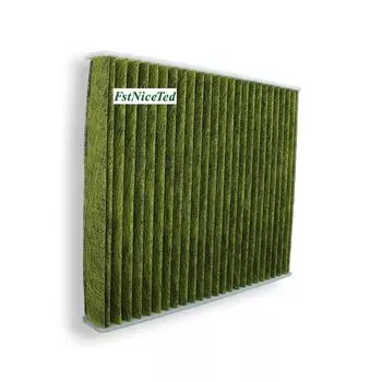 Желтый нетканый воздушный фильтр с активированным углем для GrandEdition AudiA2 POLO Fabia OE 6Q0-819-638 Air Filter