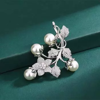 Жемчужная брошь свадебное платье фиксированные аксессуары брошь барочная жемчужина бабочка булавка на заказ