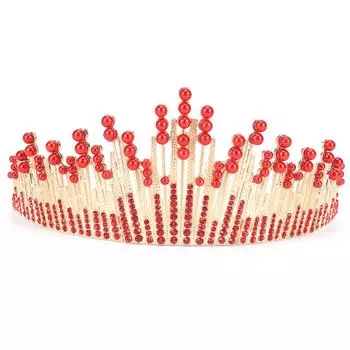 Жемчужная тиара аксессуары для волос корона свадебная повязка на голову серебряный