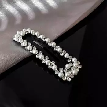 Жемчужная заколка для волос для женщин, Аксессуар для волос для взрослых, Хрупкая заколка для волос, Заколка для боковой челки, Боковая за, Заколка-невидимка, Шпилька.