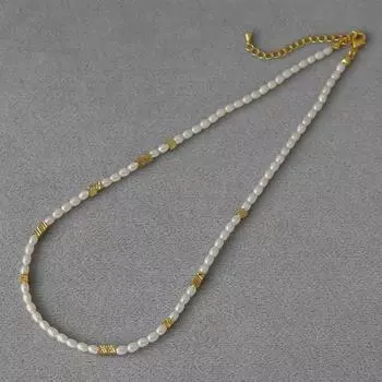 Жемчужное ожерелье «Далекое царство»: Роскошный, универсальный и модно-элегантный