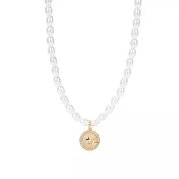 Жемчужное ожерелье Женское Опаловая звезда Дизайн Год Высокий темперамент Ключичная цепочка