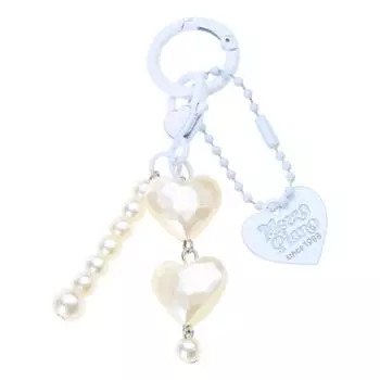 Жемчужный Шарм-Подвеска Сердце Брелоки Сладкая Подвеска Подвесное Украшение Брелок Украшение для Рюкзака Бижутерия для Женщин Девочек 1
