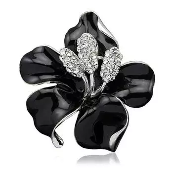 Жен. Брошь Жен. Мода Брошь Аксессуары Белый Черный Лиловый Свадьба Для вечеринок Повседневные Товары на каждый день Повседневные белый