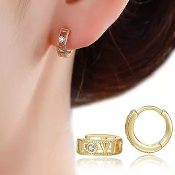 Жен. Девочки Серьги Серьги Обнимающие серьги Серьги из хряща One Size золотой