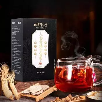 Женьшень Желтая Эссенция Шелковицы Пять Сокровищ Женьшень Десять Сокровищ 96 г