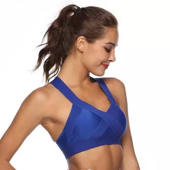 Женщина Бюстгальтер Красота Назад Сексуальный Бюстгальтер Дамы Йога Бег Спортивное Нижнее Белье M