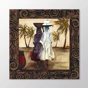 Женщина Говорит Живопись