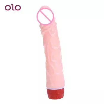 Женщина мастурбирует гибкий пенис текстурированный вал секс-игрушки для взрослых женщин