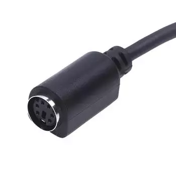 Женщина Md 6-Pin к кабелю клавиатуры и мыши кабеля 0.15M Ps2 5-Pin Male