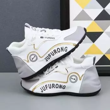 женщина Новые роскошные кроссовки Спортивная обувь Мужские повседневные кроссовки Коренастые кроссовки Пары Новые дизайнерские кожаные кроссовки на мягкой подошве 36