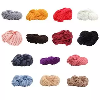 Женщина Вязание Шерстяного Шарфа Пряжа Утолщенная Пряжа Одеяло Шарф