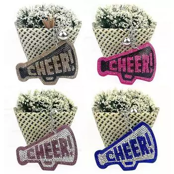 Женщины Девочки Кисточки Крутые Подвески Шикарные Брелки Кольца Держатели Сумка Украшения Брелок Креативные Модные Аксессуары красный