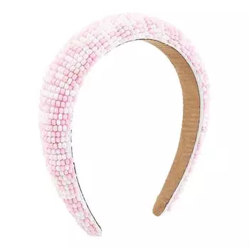 Женщины Девушки Бисер Ручной Работы Губка Повязка На Голову Ободок Взрослые Аксессуары для Волос Бижутерия для Волос