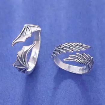 Женщины Мужчины Пара Панк Панк Декоративные Аксессуары Унисекс Унисекс Кольца для открытия крыльев Украшения для пальцев
