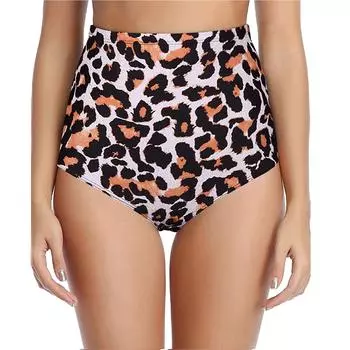 Женщины с высокой талией бикини плавать брюки шорты нижний купальник купальники купание