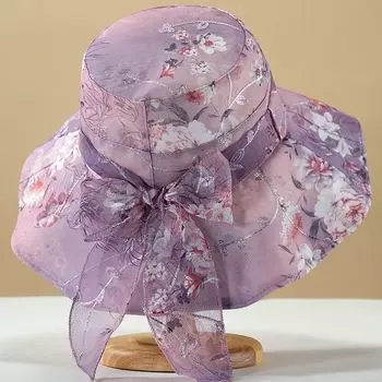 Женщины среднего и пожилого возраста;Шляпы весной и летом, мама;s Солнцезащитный козырек, тонкая дышащая шляпа для бассейна и летняя шляпа от солнца. one size розовый