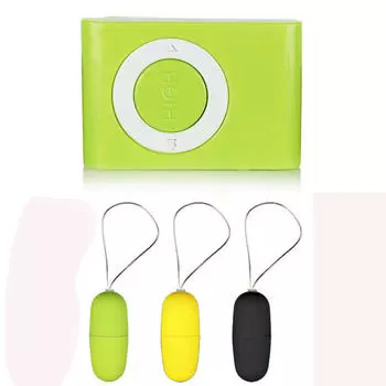 Женщины Вибрационный Jump Egg Беспроводной MP3 Дистанционное Управление Вибратор Игрушки Продукты