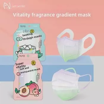 Женская 3D-маска для румян Zuozuo Gradient Blush Mask — модная, дышащая, трехслойная защита, бесплатная доставка