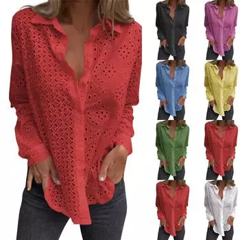 Женская элегантная плиссированная приталенная блузка с полувысоким воротником и длинными рукавами XXXL чёрный