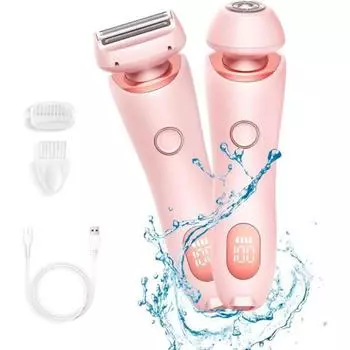 Женская электробритва для бикини Furbig Hair IPX7, водонепроницаемая, для влажного и сухого использования, персональная бритва для подошв ног