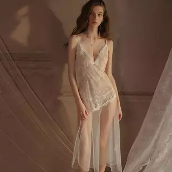 Женская эротическая одежда Сексуальная сетчатая перспектива подтяжки нижнее белье порно кружево глубокий V спинка одежда товары для взрослых one size