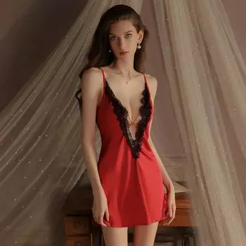 Женская эротическая одежда Сексуальное глубокое V-образное вырез на спине с подтяжками Нижнее белье Порно Кружево Выдалбливают Одежда Товары для взрослых one size