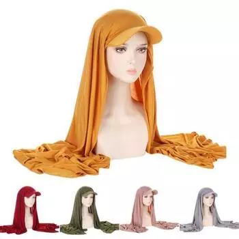 Женская бандана с полями, шарф, кепка, солнцезащитный козырек, тюрбан, платок, повязка на голову, шапка-череп белый