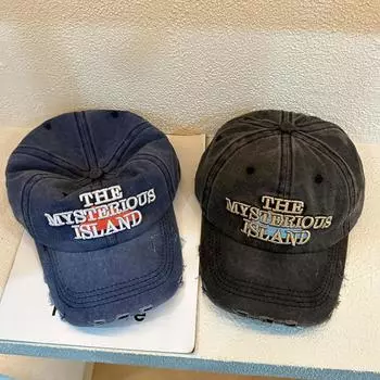 Женская бейсбольная кепка с вышивкой в стиле ретро, широкополая шляпа с вышивкой в стиле ретро, шляпа с солнцезащитными козырьками, универсальная фуражка as the picture