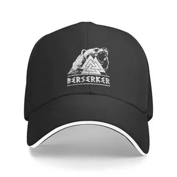 Женская бейсбольная кепка унисекс с изображением воина-медведя Одина, дышащая бейсболка викингов, шляпа Берсерка для папы, уличная Baseball Cap