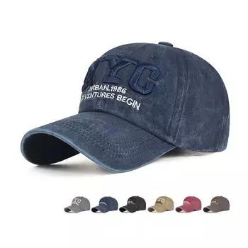 Женская бейсболка Мужская вышитая кепка Кепка с козырьком Спортивная солнцезащитная шляпа от солнца чёрный