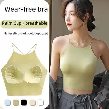 Женская бесшовная майка для йоги с защитой от воздействия внешней среды: Сексуальный, поддерживающий спортивный топ-труба Medium