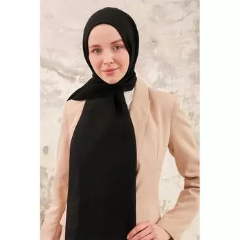 Женская блестящая шаль Lydia с принтом, черная