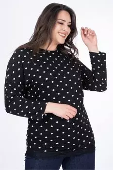 Женская блузка большого размера, футболка из чесаного хлопка и кружевная юбка