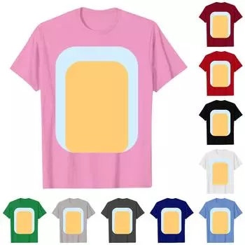 Женская блузка, повседневная футболка с круглым вырезом и короткими рукавами с принтом, топ L