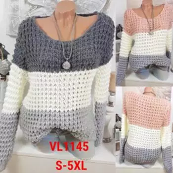 Женская блузка с длинным рукавом с принтом на пуговицах, большие размеры, пуловеры, рубашки, топы, блузка, вязаный свитер XL темно серый