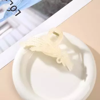 Женская большая пластиковая заколка для волос «Пшеница», акриловые заколки-зажимы, шпильки, головные уборы, женские аксессуары для волос