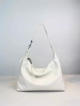 Женская большая сумка через границу, новая женская сумка через плечо, кожаная женская сумка большой емкости для поездок на работу подмышками 34x6x25cm аэро