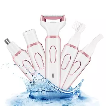 Женская бритва USB перезаряжаемая электробритва vio для женщин электробритва для лица бритва для бровей бритва для носа машинка для стрижки волос пушковые волосы волосы по всему телу