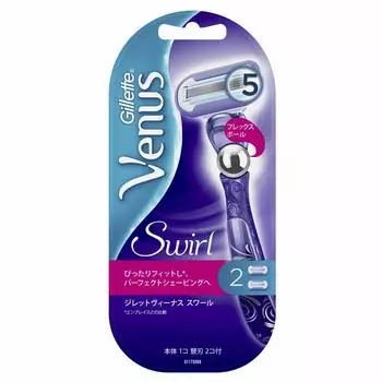 Женская бритва Venus Swirl с 2 запасными лезвиями