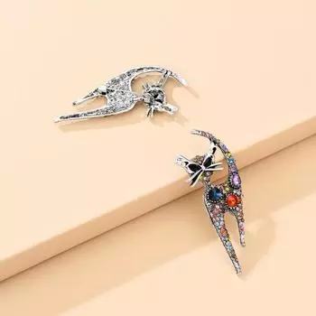 Женская брошь, гальваническая одежда, подходящая к одежде, устойчивая к ржавчине, красивая сумка, шляпа, аксессуары, булавка