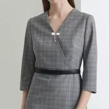 Женская брошь из искусственного жемчуга, полый бант, декор из нержавеющей стали, изысканный винтажный противоскользящий износостойкий воротник пальто, шляпа, шарф, украшение, булавка для одежды, булавка для одежды серебряный