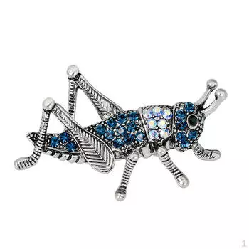 Женская брошь в виде кузнечика со стразами, свадебный букет невесты
