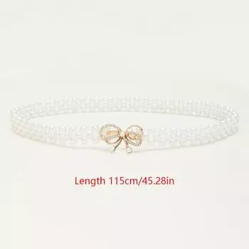 Женская цепочка на талию, тонкий пояс, роскошная жемчужная цепочка на талию для платья, бахрома, украшение, пояс в стиле бохо, украшения для тела