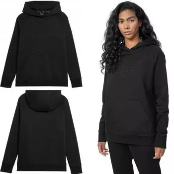 Женская черная толстовка 4F 4FSS23TSWSF535 Xs XS чёрный