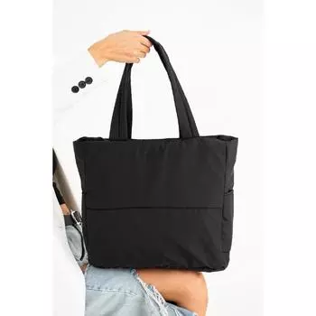 Женская черная водонепроницаемая сумка Mademoiselle на молнии